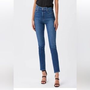 Paige Sarah High-Rise Slim Jeans
